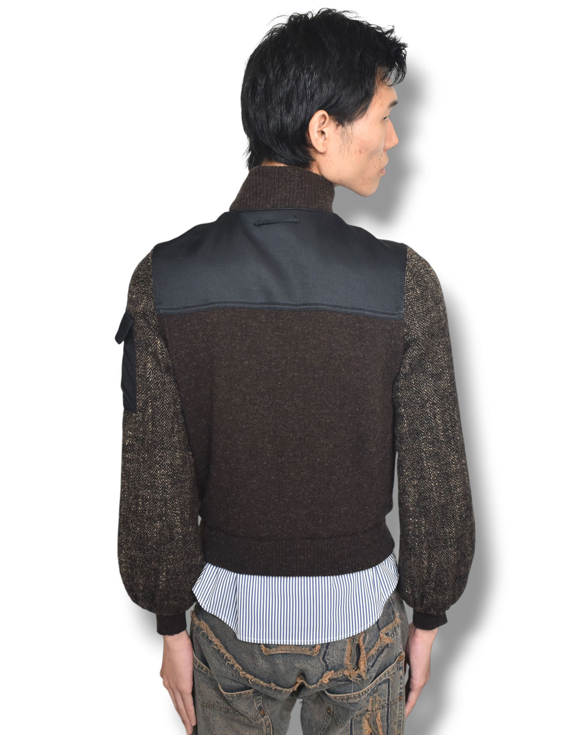 09aw JEAN PAUL GAULTIER cropped blouson