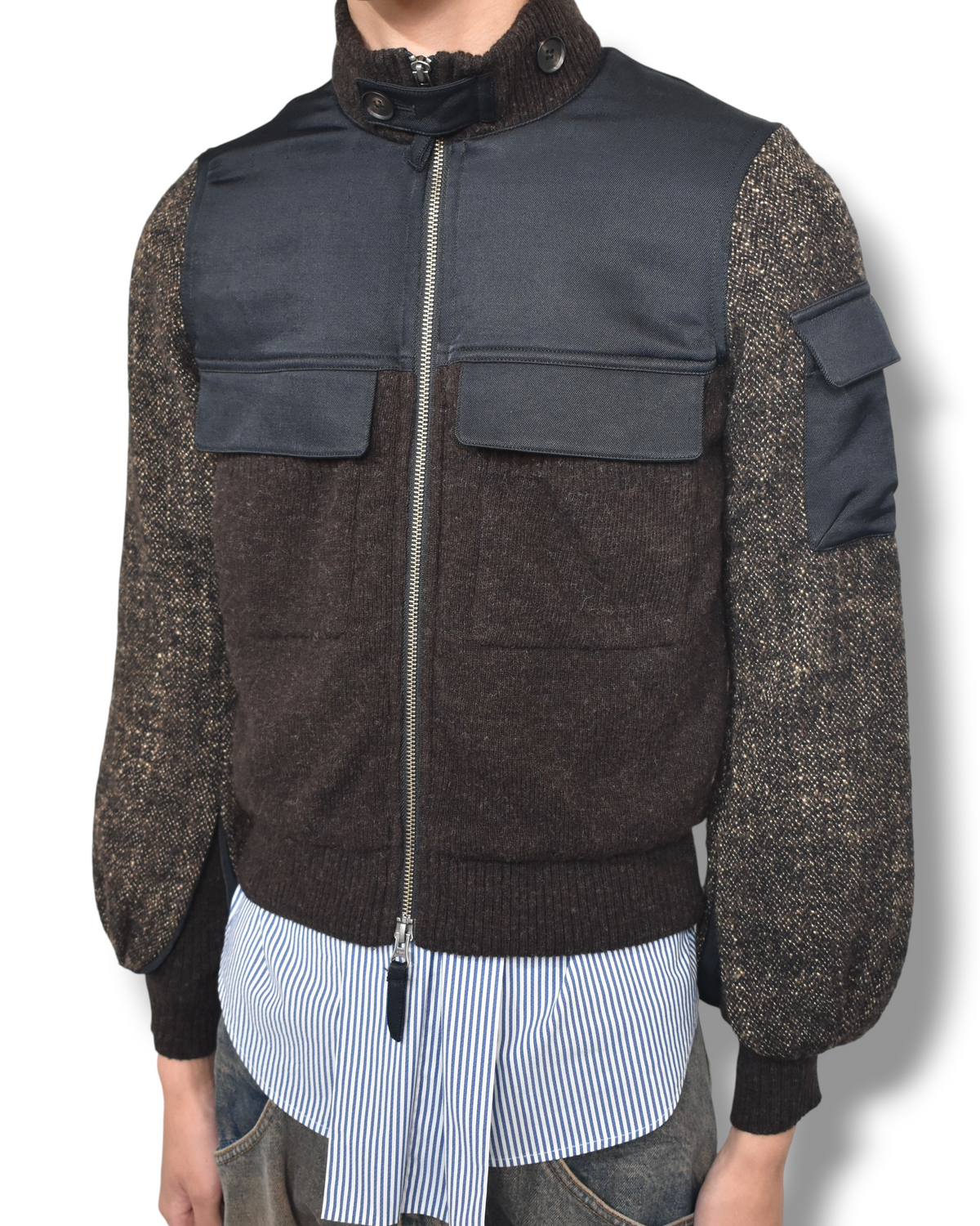 09aw JEAN PAUL GAULTIER cropped blouson