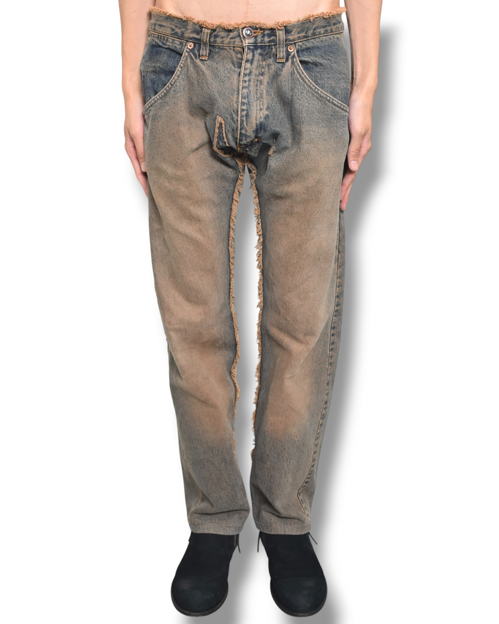 ANDREW MACKENZIE straight denim pants