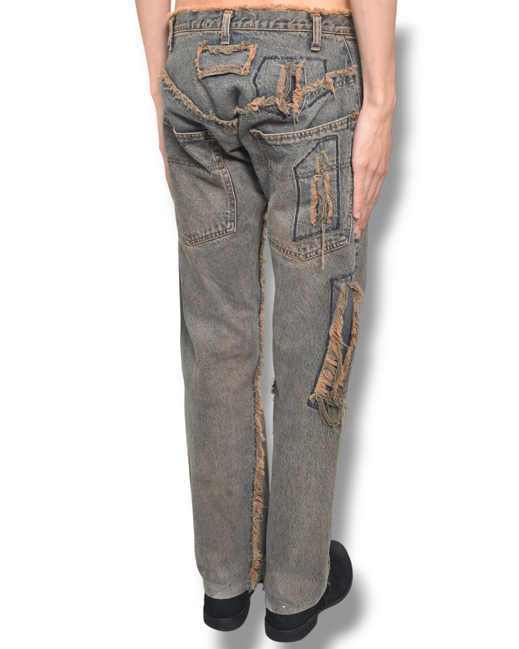 ANDREW MACKENZIE straight denim pants