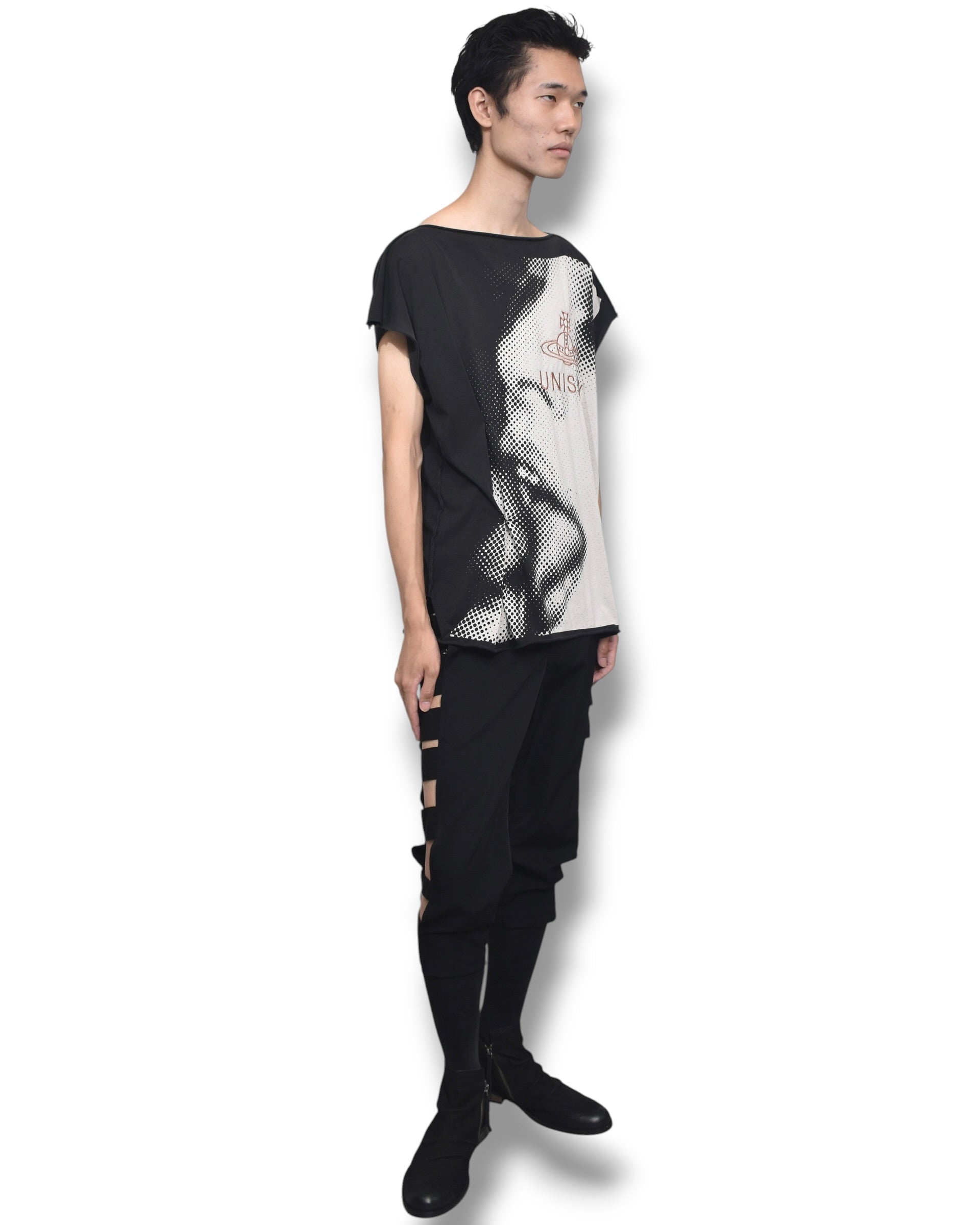 11ss COMME DES GARCONS HOMME PLUS side cutted slacks