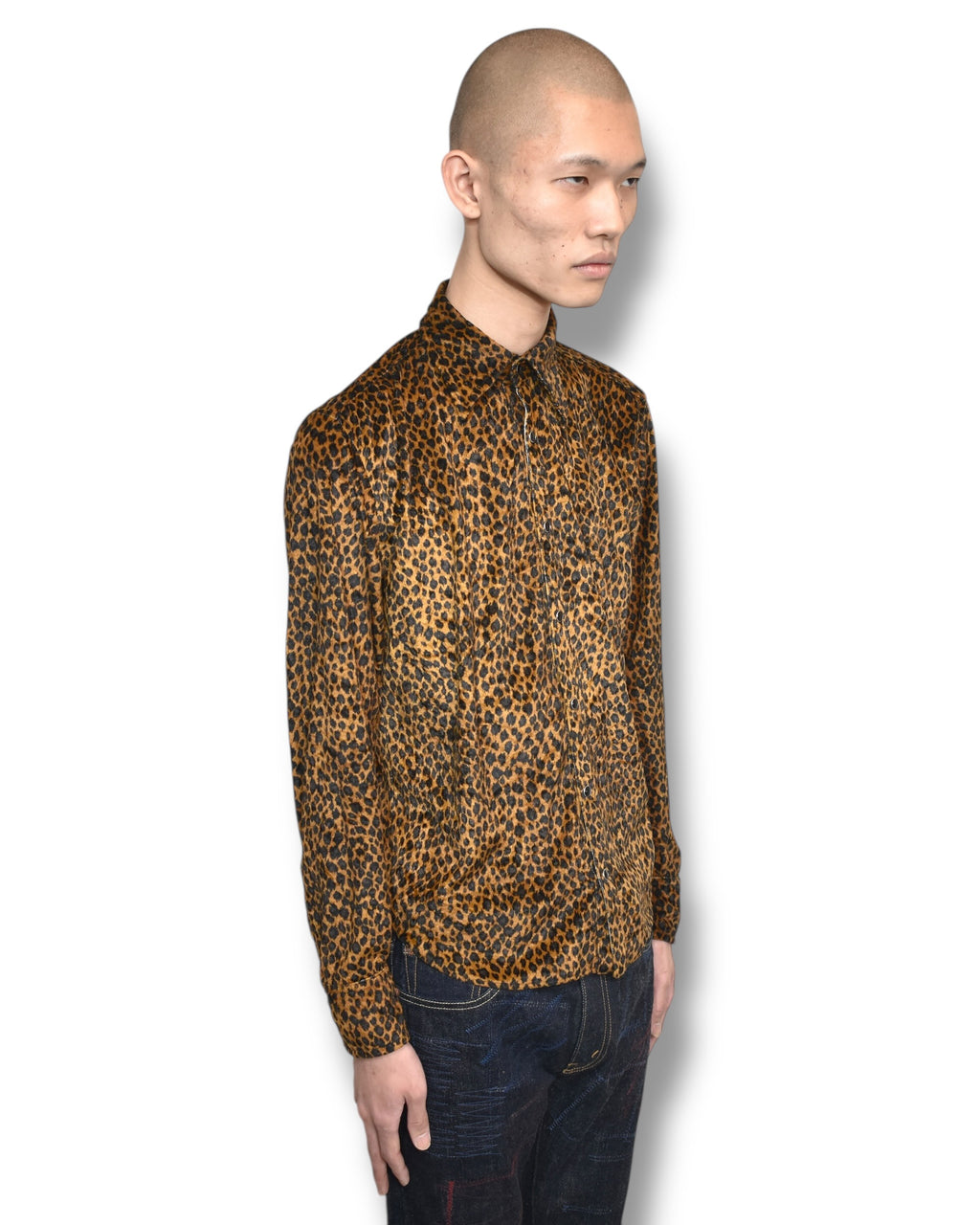 YASUYUKI ISHII leopard shirt