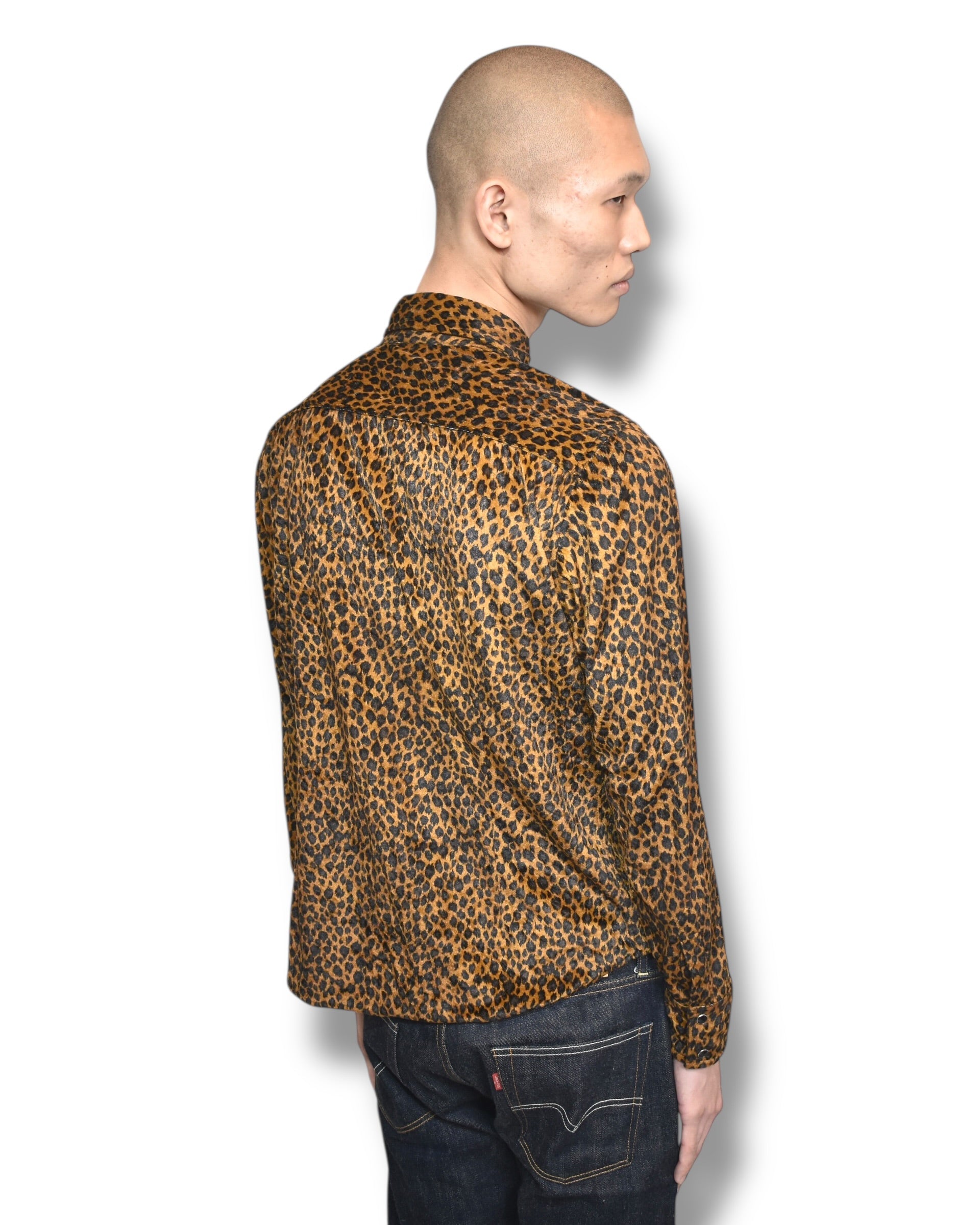 YASUYUKI ISHII leopard shirt