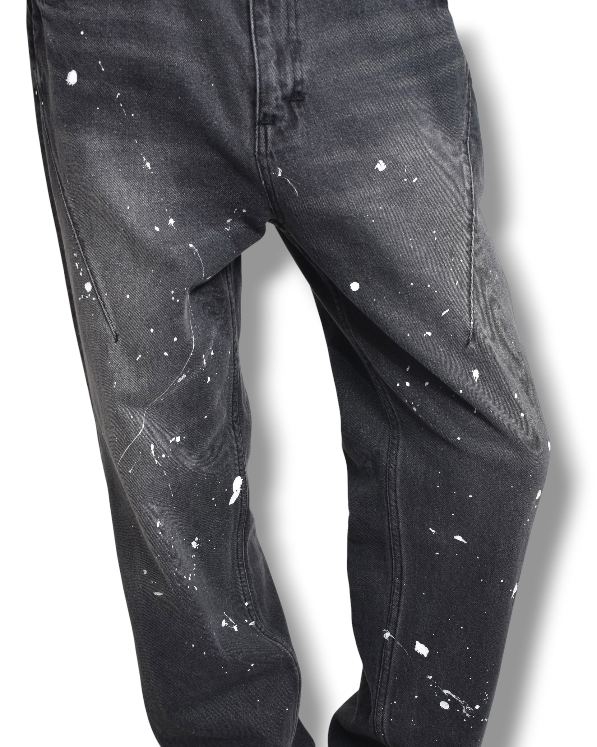 NUMBER NINE faded denim pants