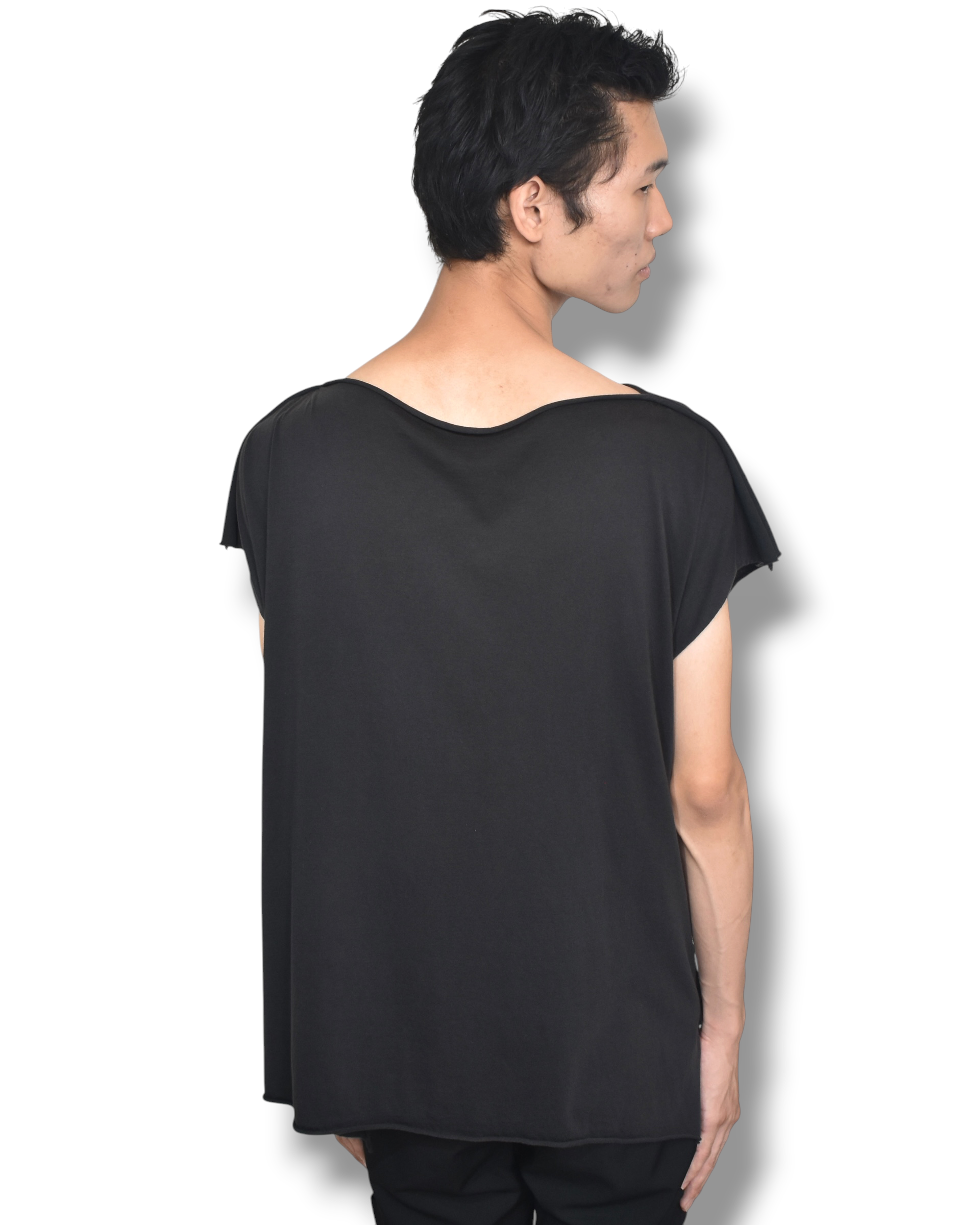 WORLDS END face graphic T-shirt