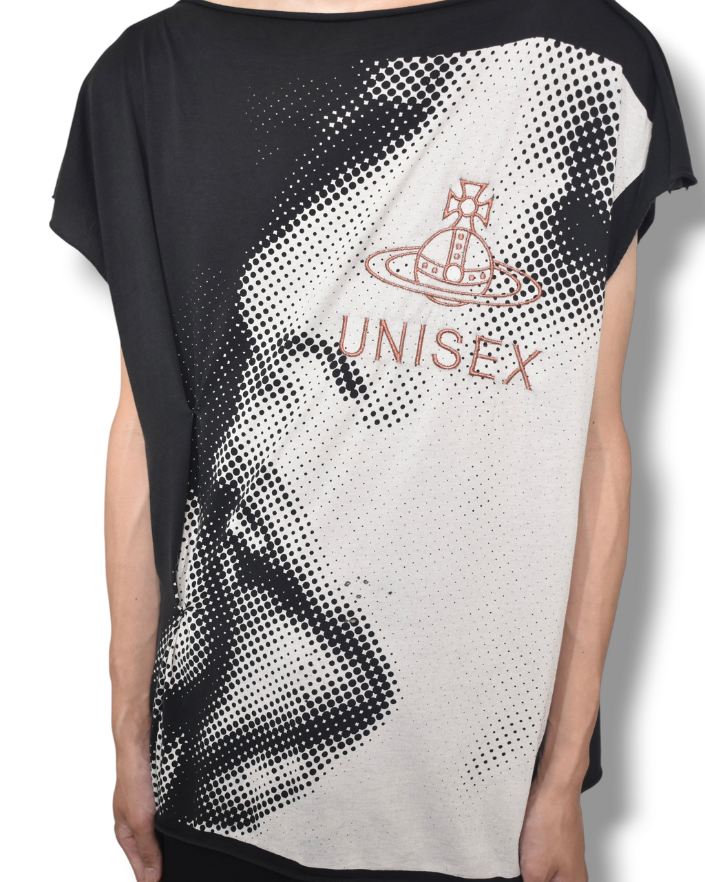 WORLDS END face graphic T-shirt