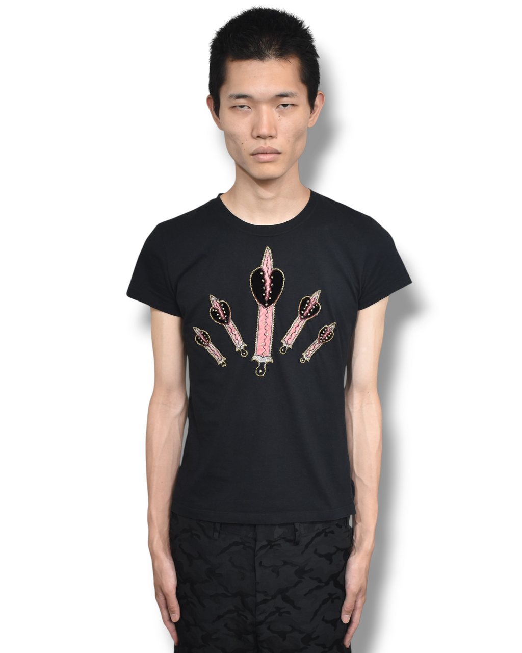 VALENTINO embroidary T-shirt