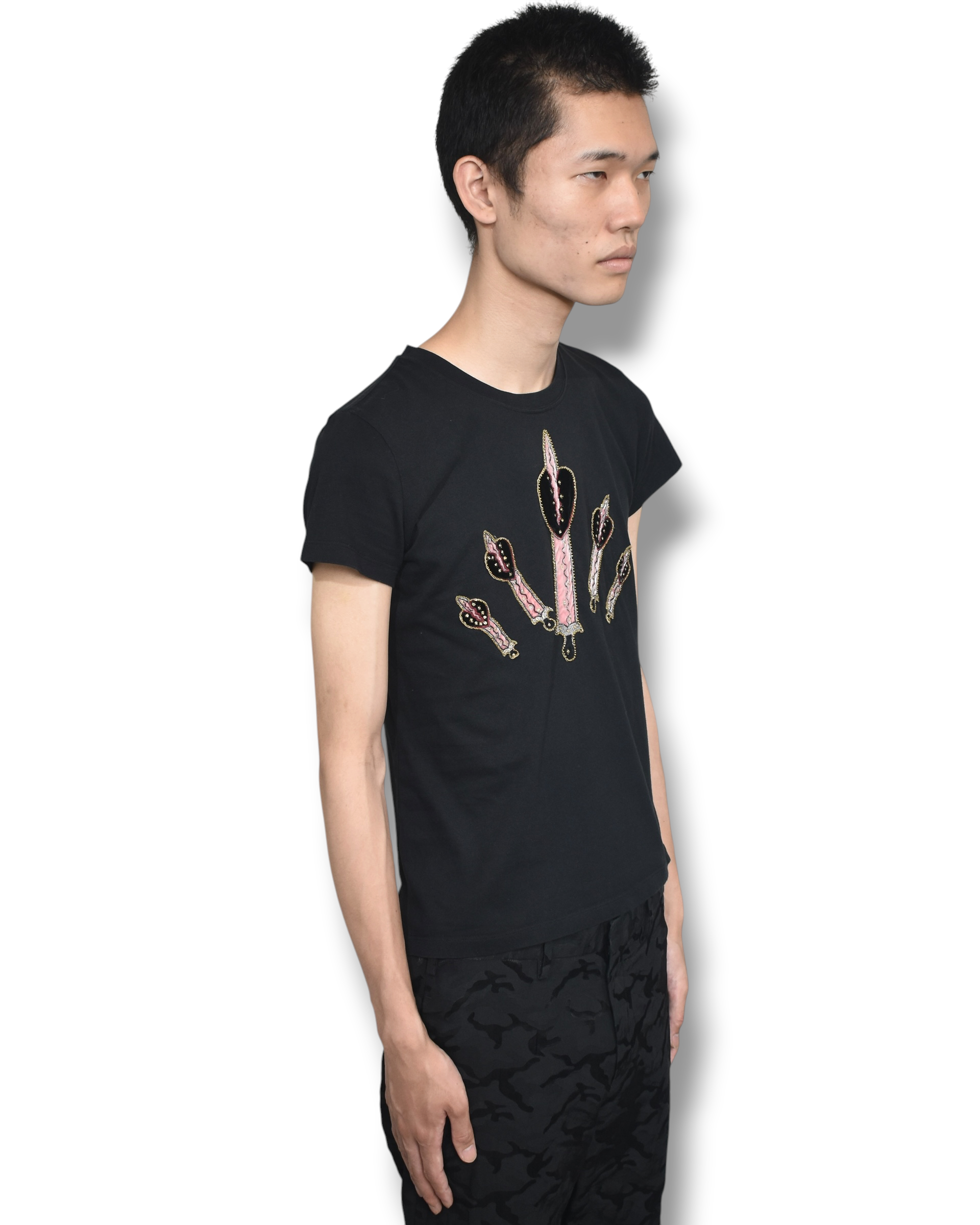 VALENTINO embroidary T-shirt