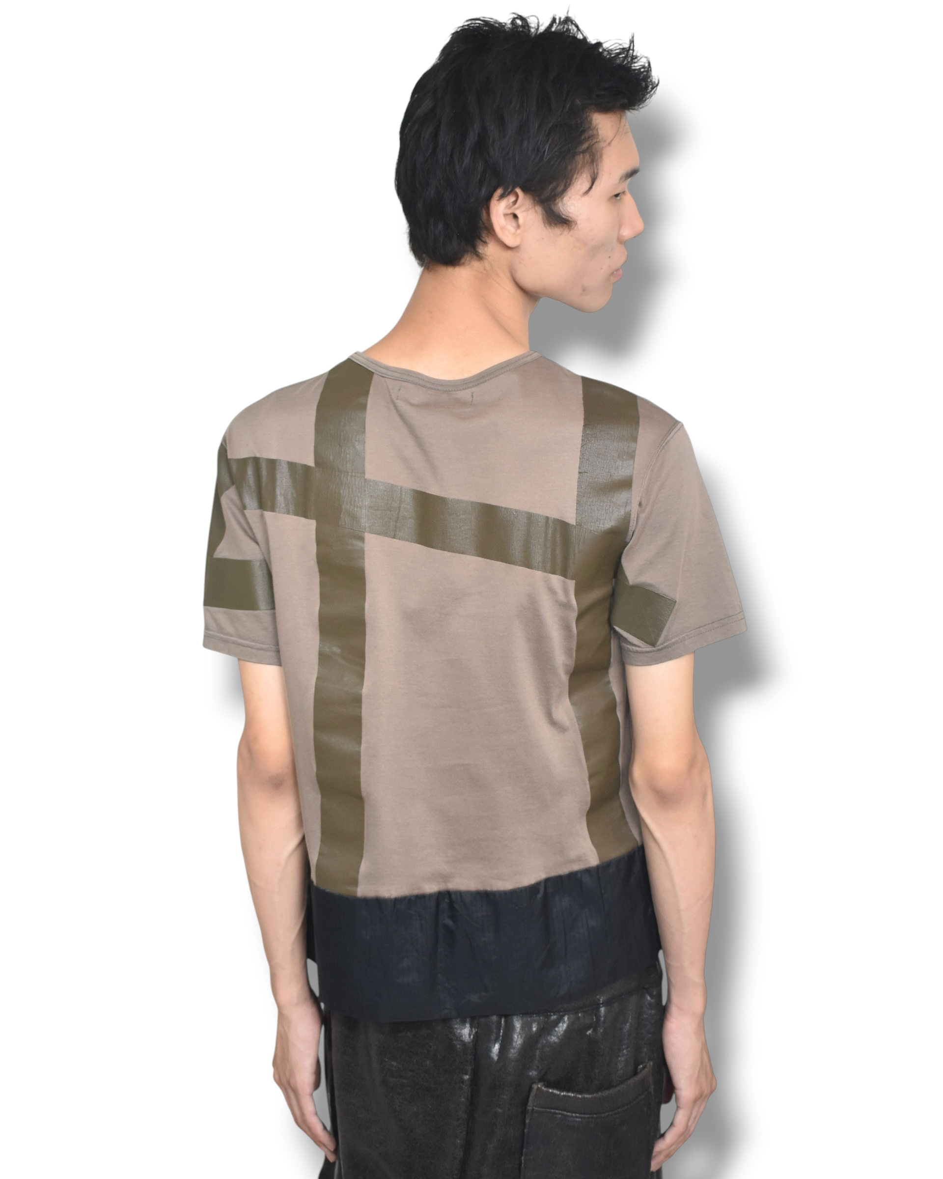 MASAKI MATSUSHIMA cross-printed T-shirt