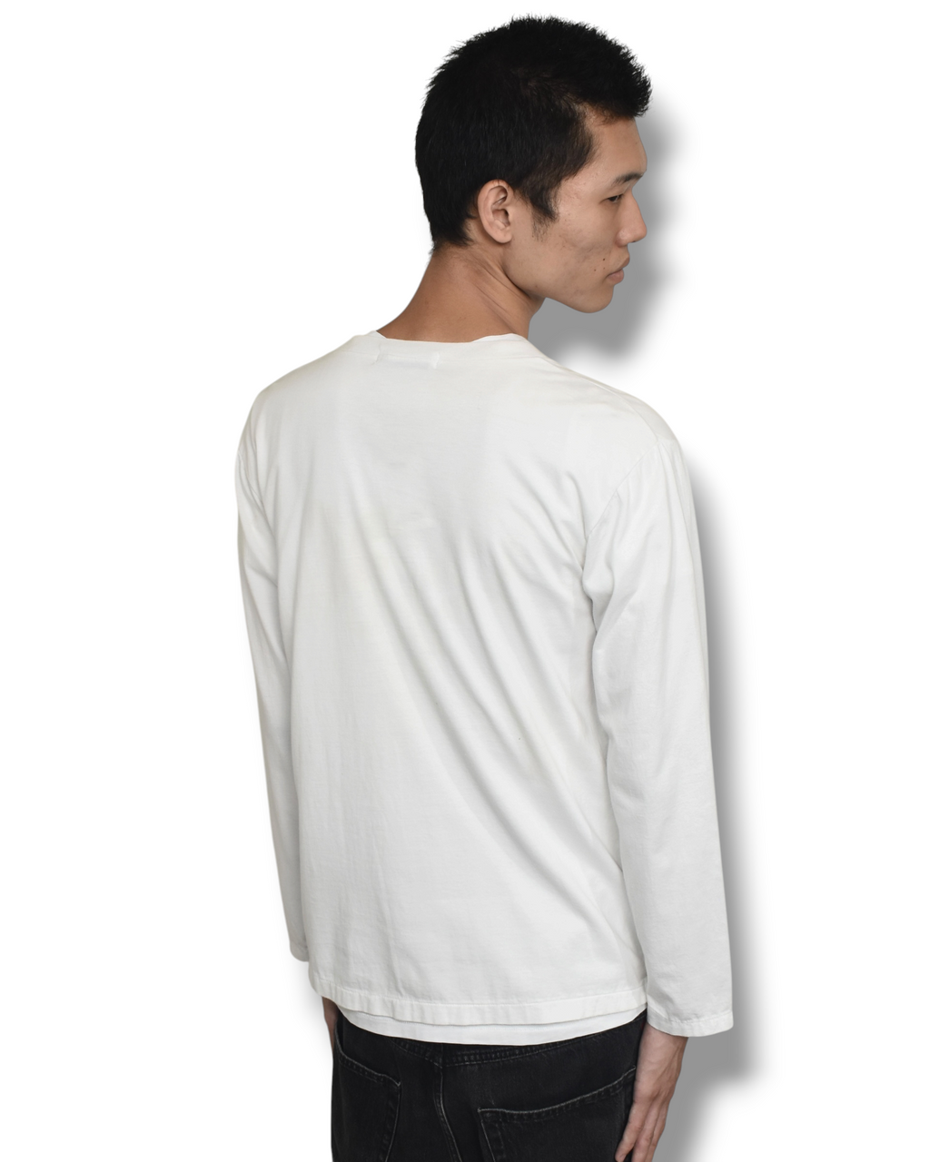 DOLCE&GABBANA zip docking long T-shirt