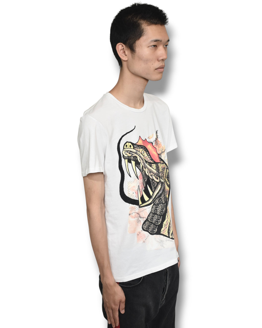 JUST CAVALLI snake T-shirt