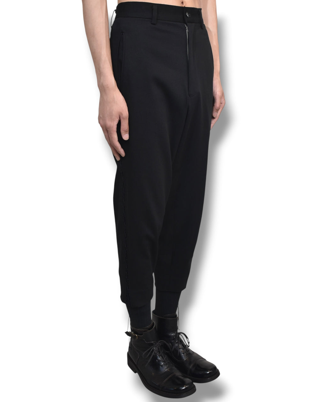JEAN PAUL GAULTIER HOMME cropped slacks