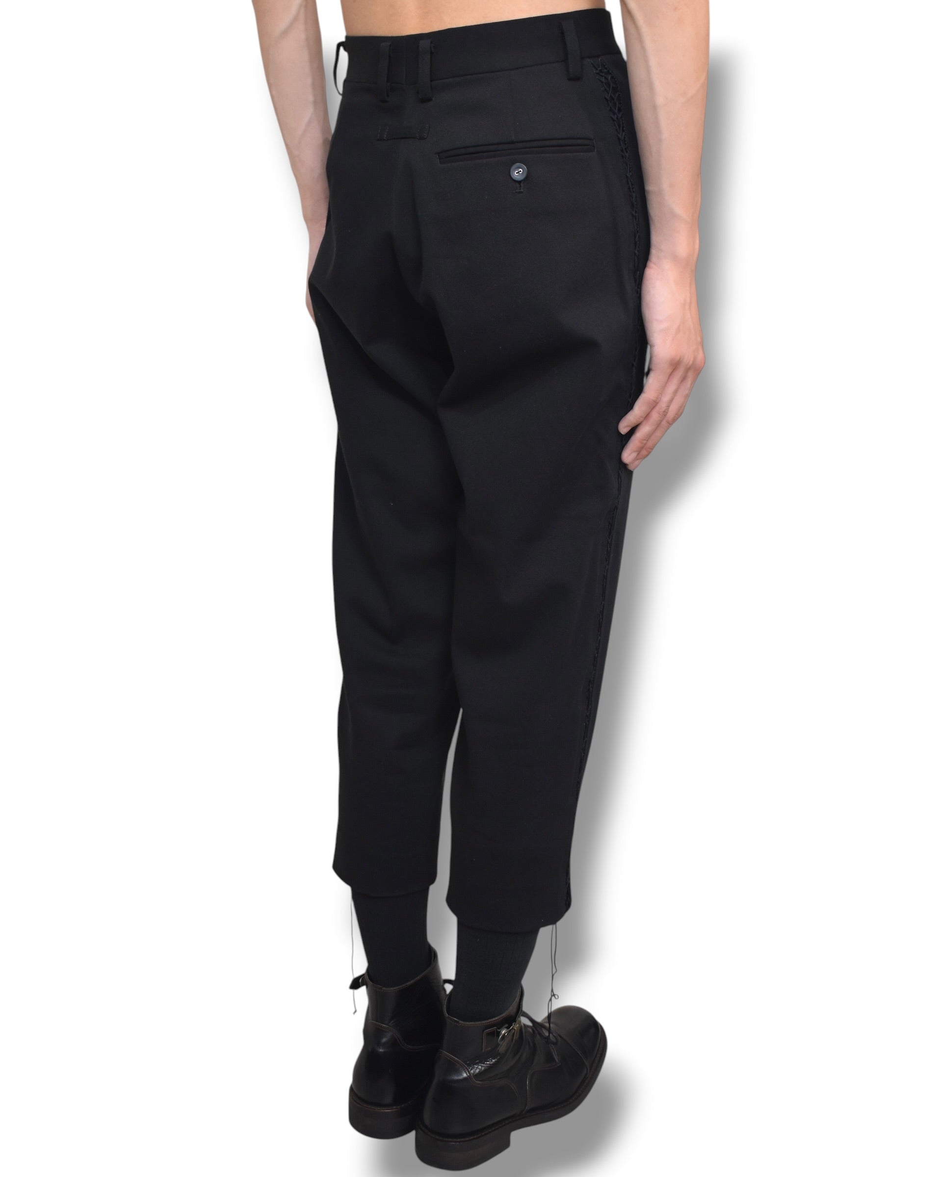 JEAN PAUL GAULTIER HOMME cropped slacks