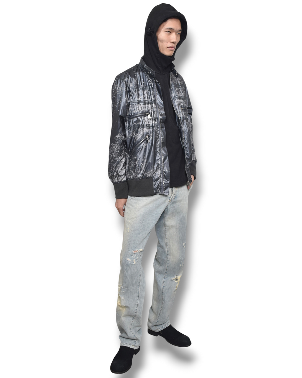 D&G damaged denim pants