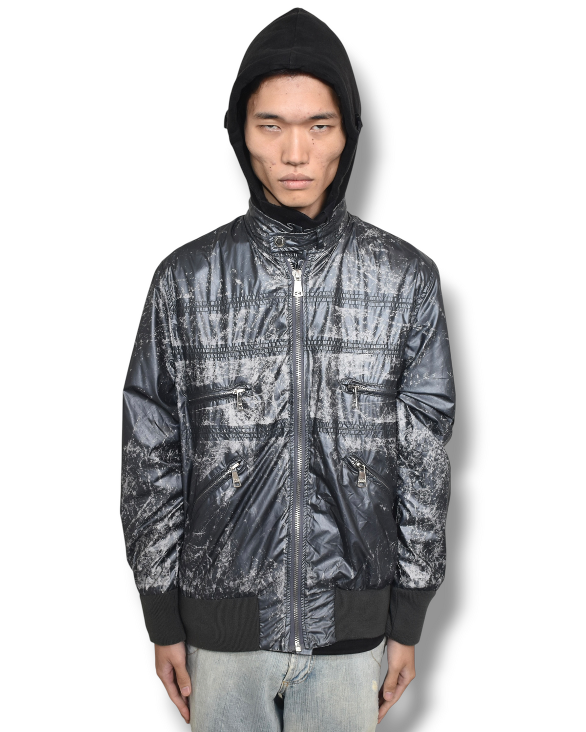 DOLCE&GABBANA multi zip jacket