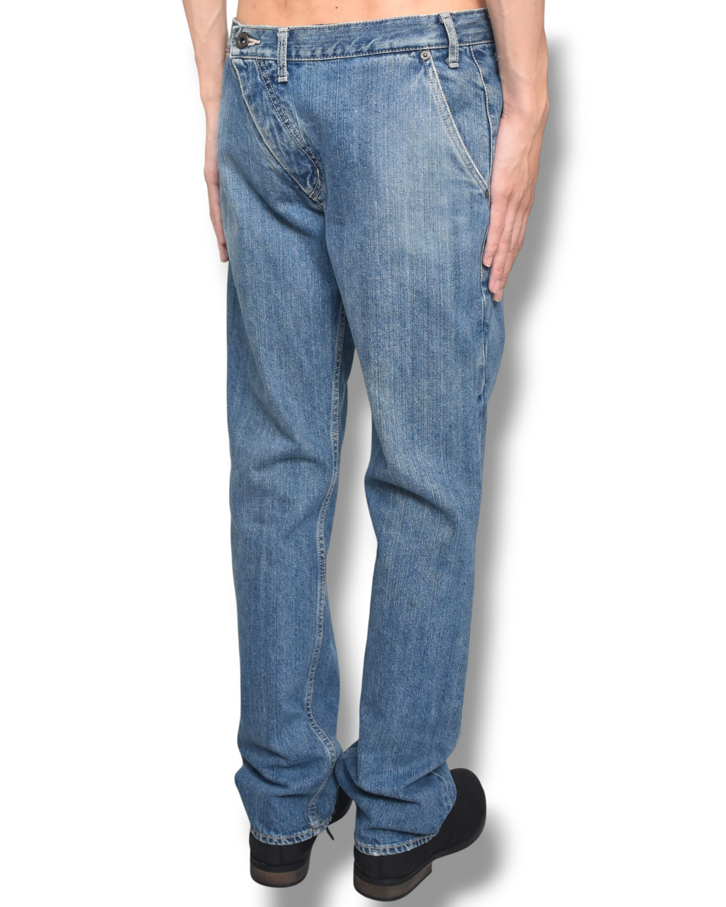 ANNEVALERIEHASH back-to-front denim pants