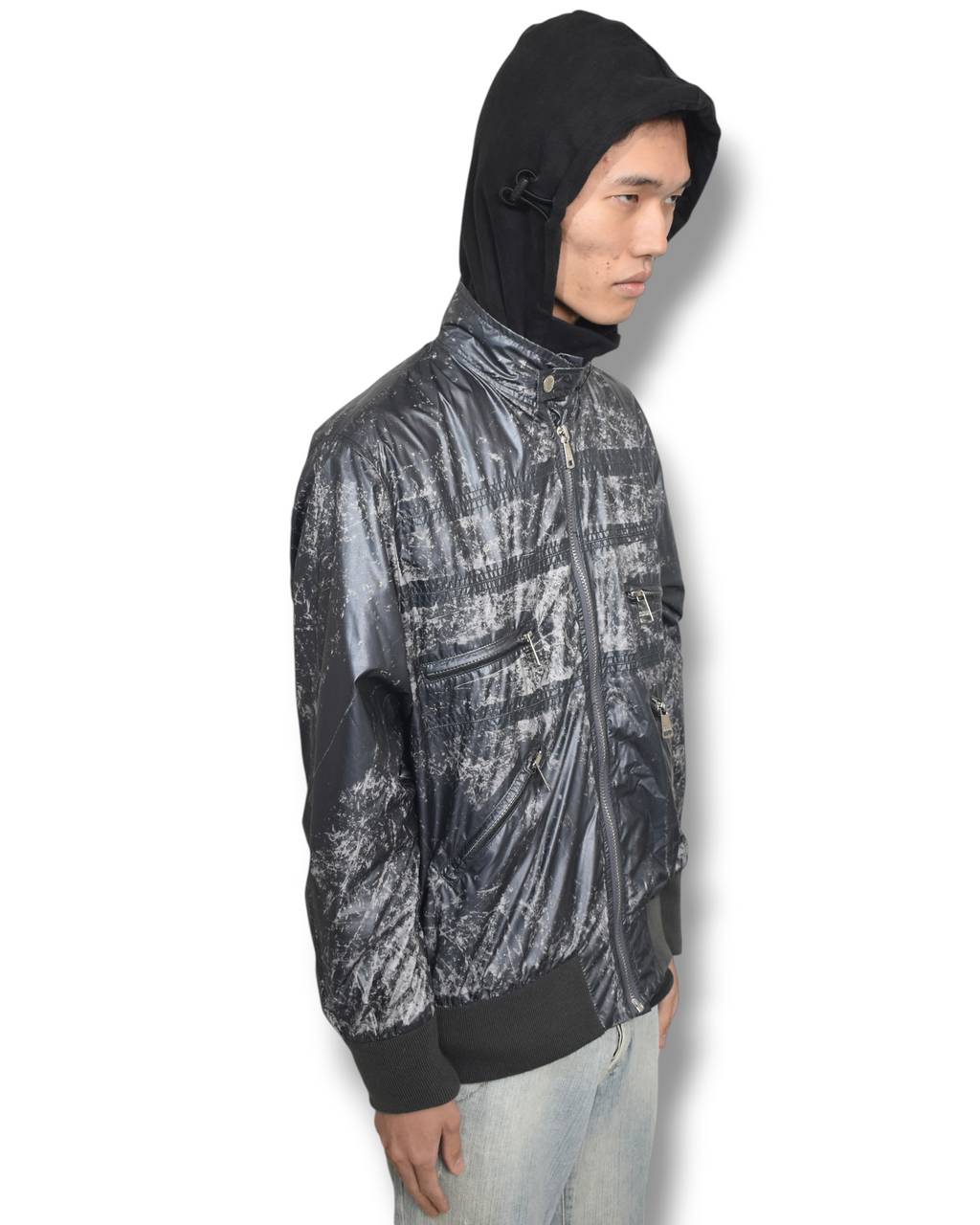 DOLCE&GABBANA multi zip jacket