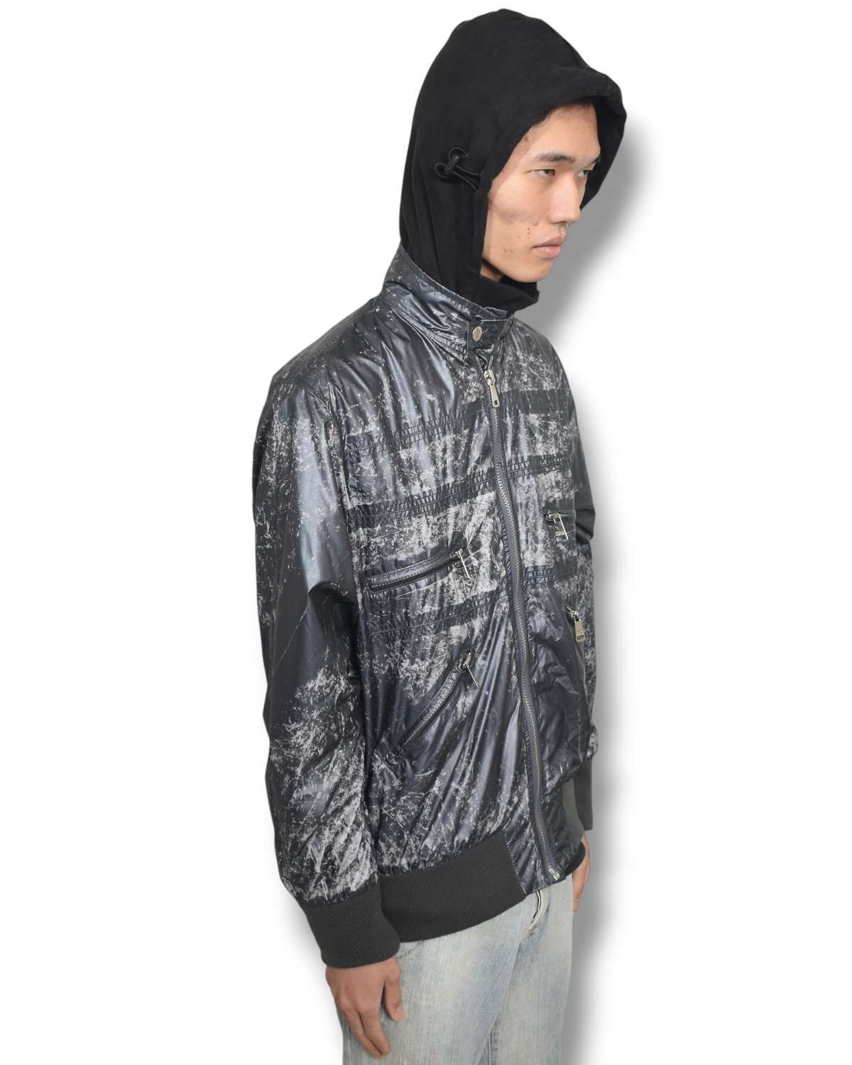 DOLCE&GABBANA multi zip jacket