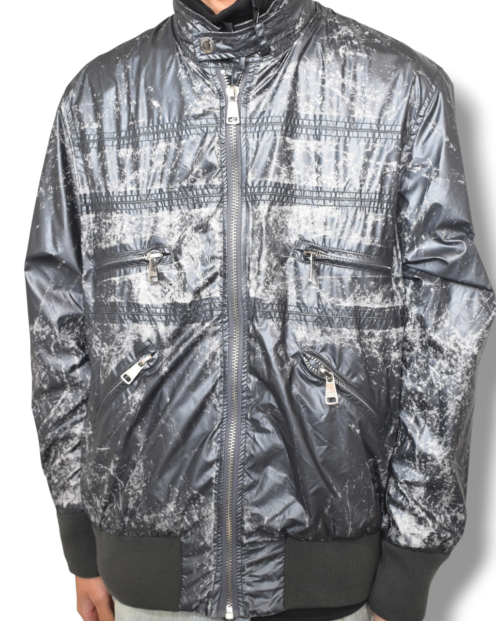 DOLCE&GABBANA multi zip jacket