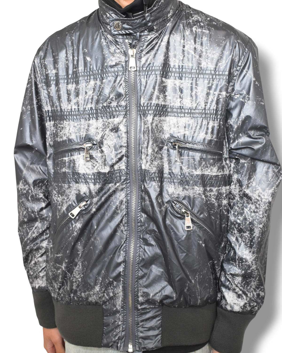 DOLCE&GABBANA multi zip jacket
