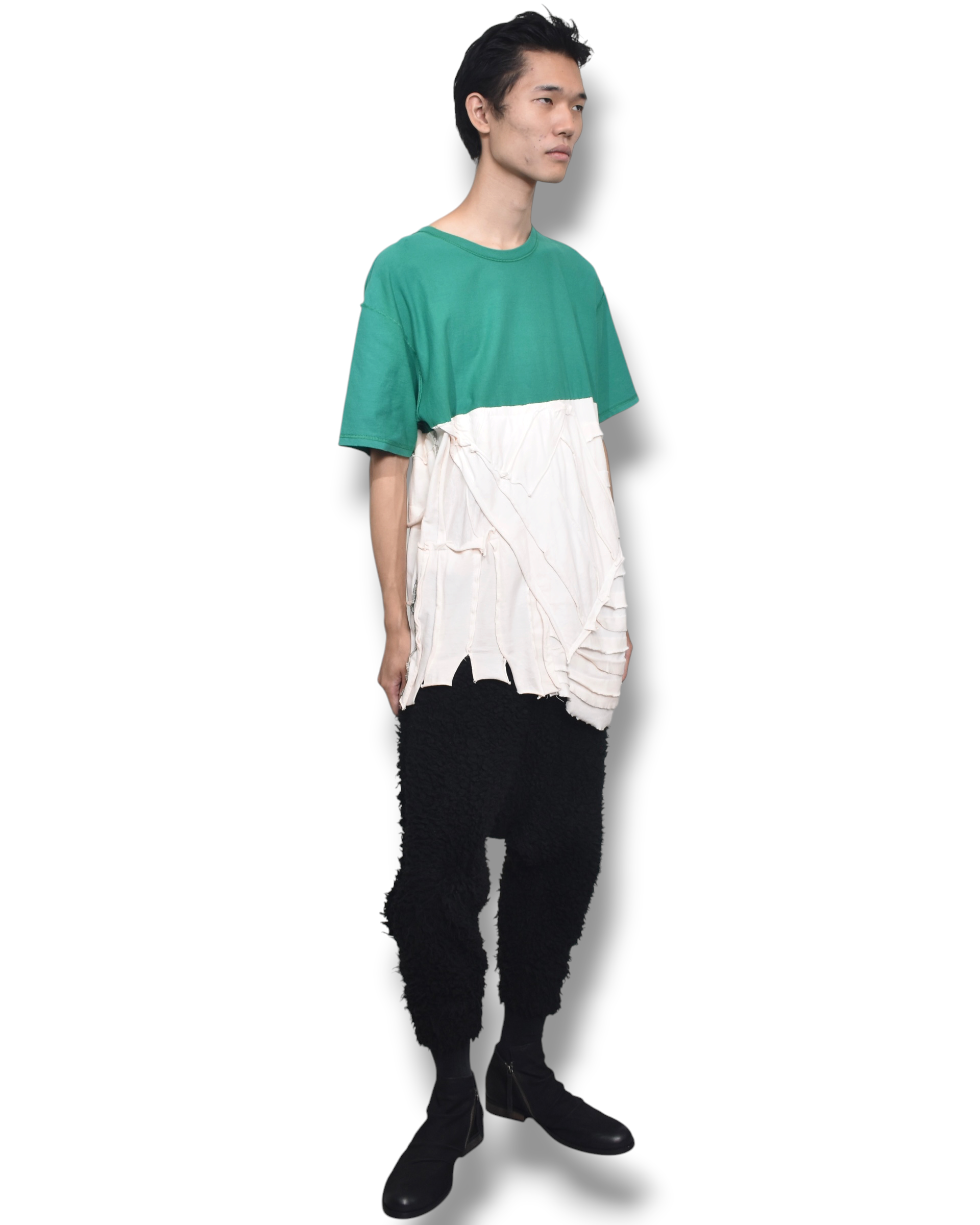L.G.B. boa sarouel cropped pants
