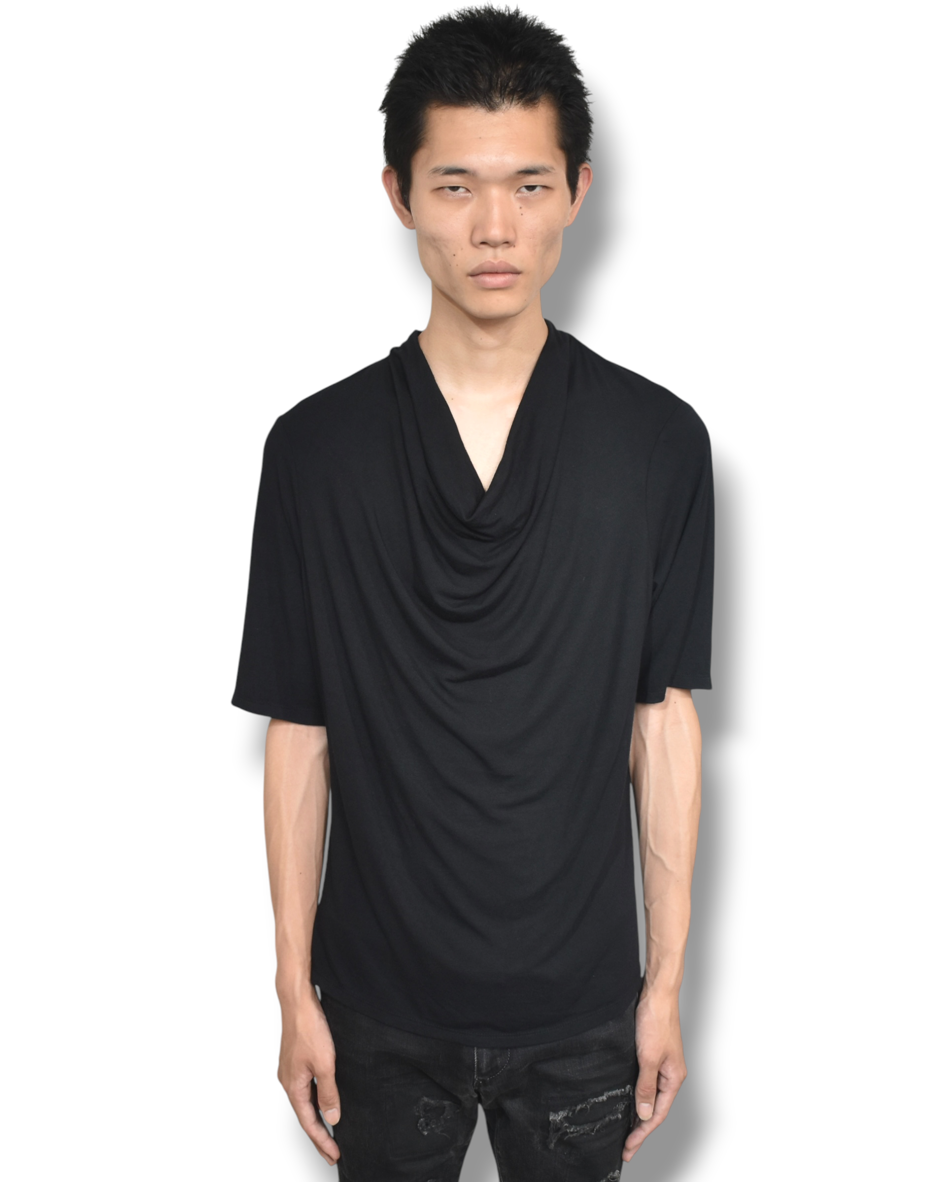 vintage draped T-shirt