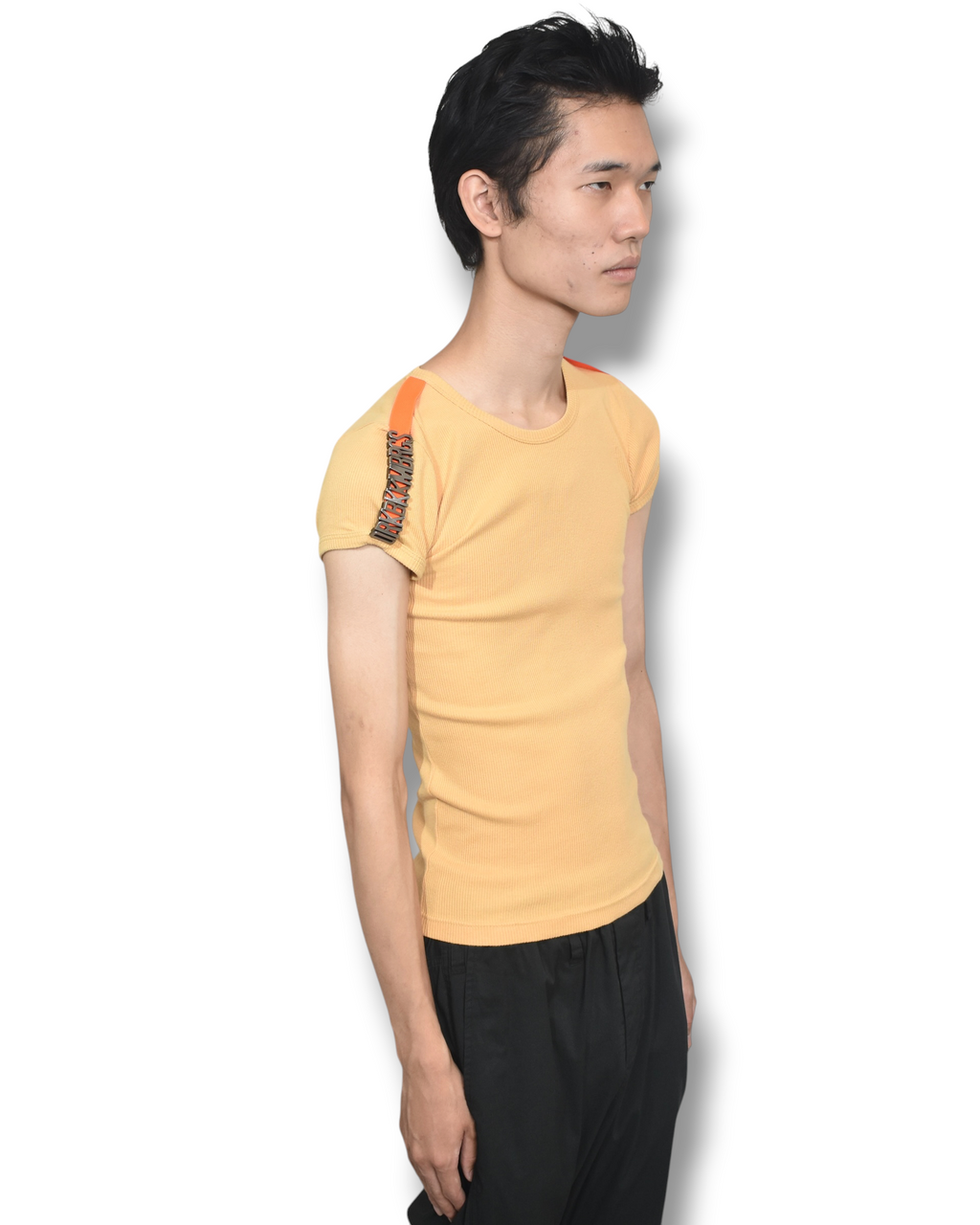 DIRK BIKKEMBERGS rib knit T-shirt