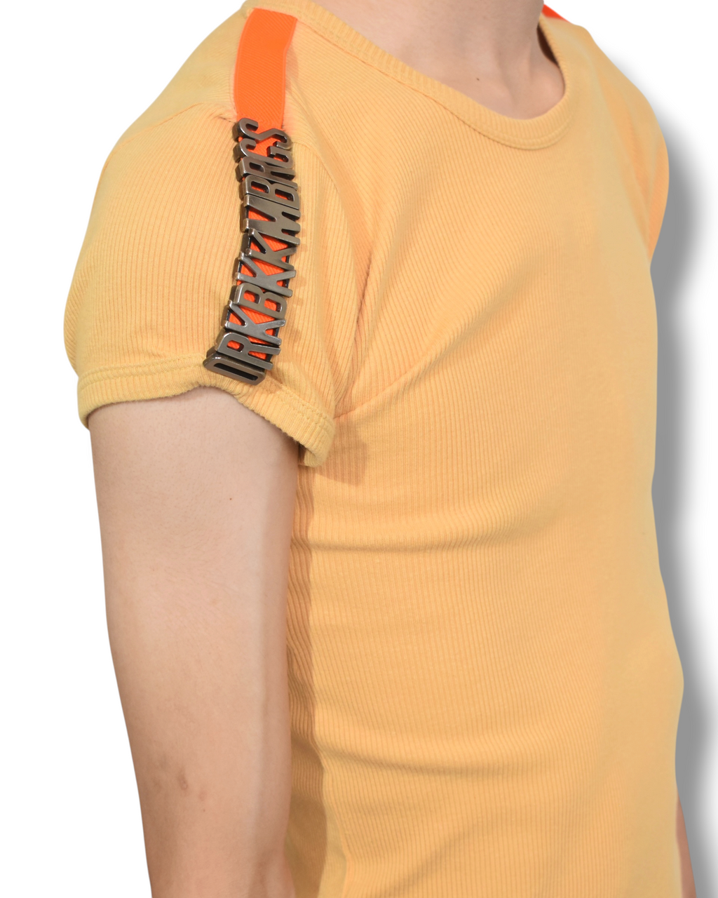 DIRK BIKKEMBERGS rib knit T-shirt