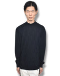 VERSACE CLASSIC waffle knit top
