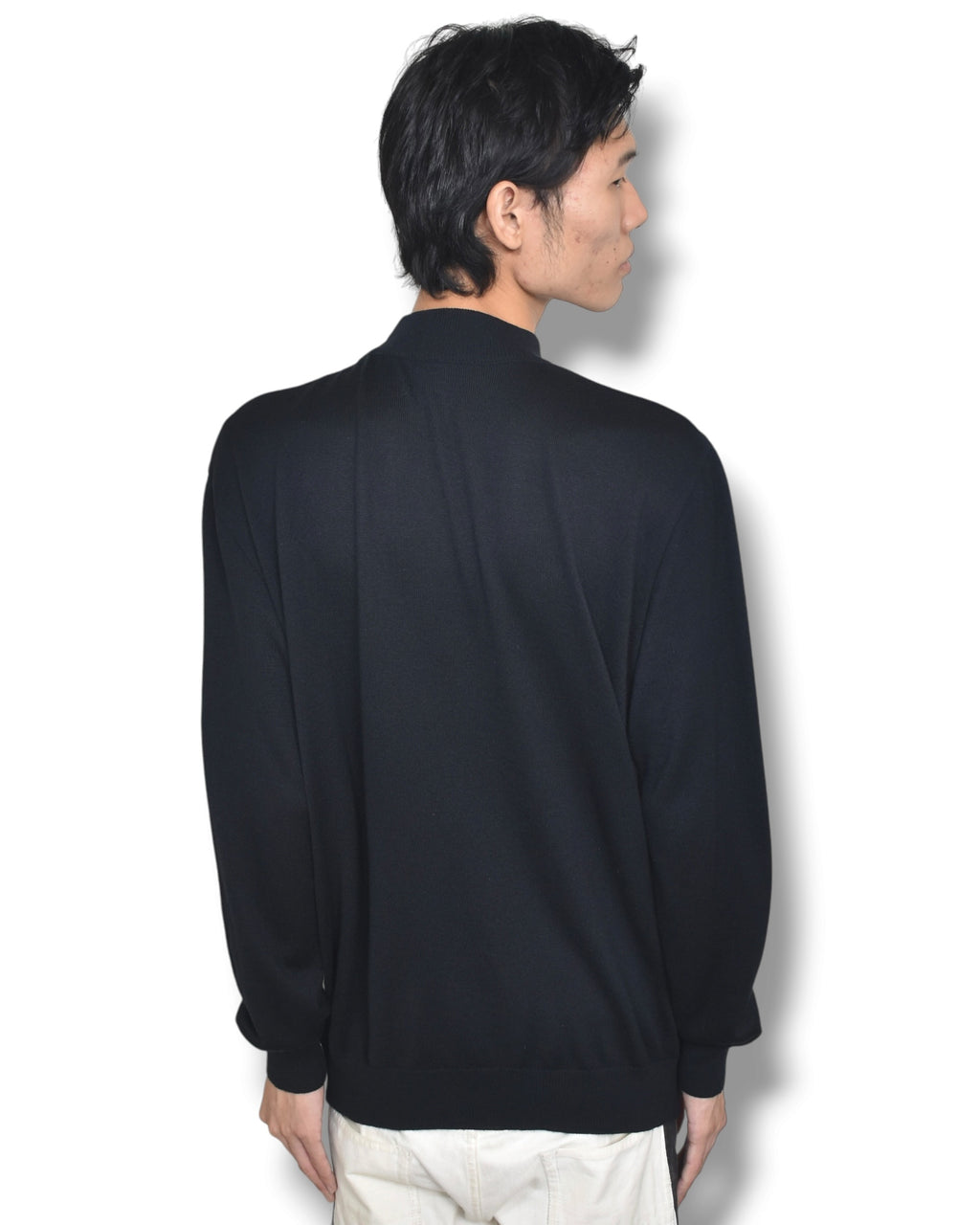 VERSACE CLASSIC waffle knit top