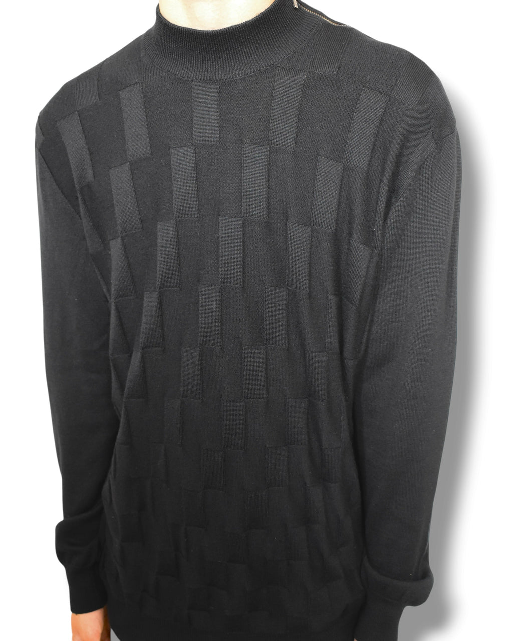VERSACE CLASSIC waffle knit top