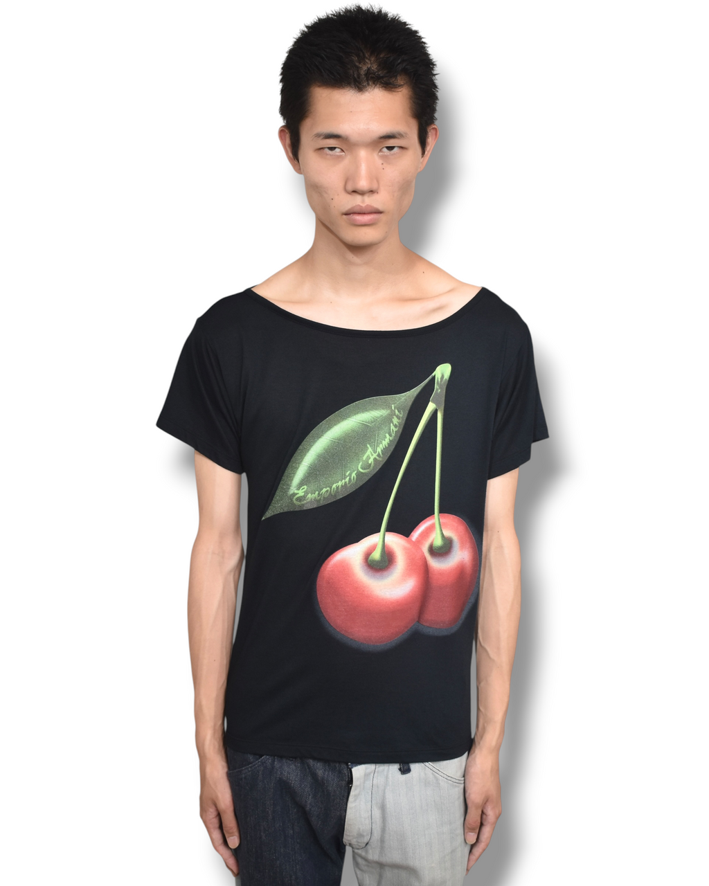 EMPORIO ARMANI cherry T-shirt