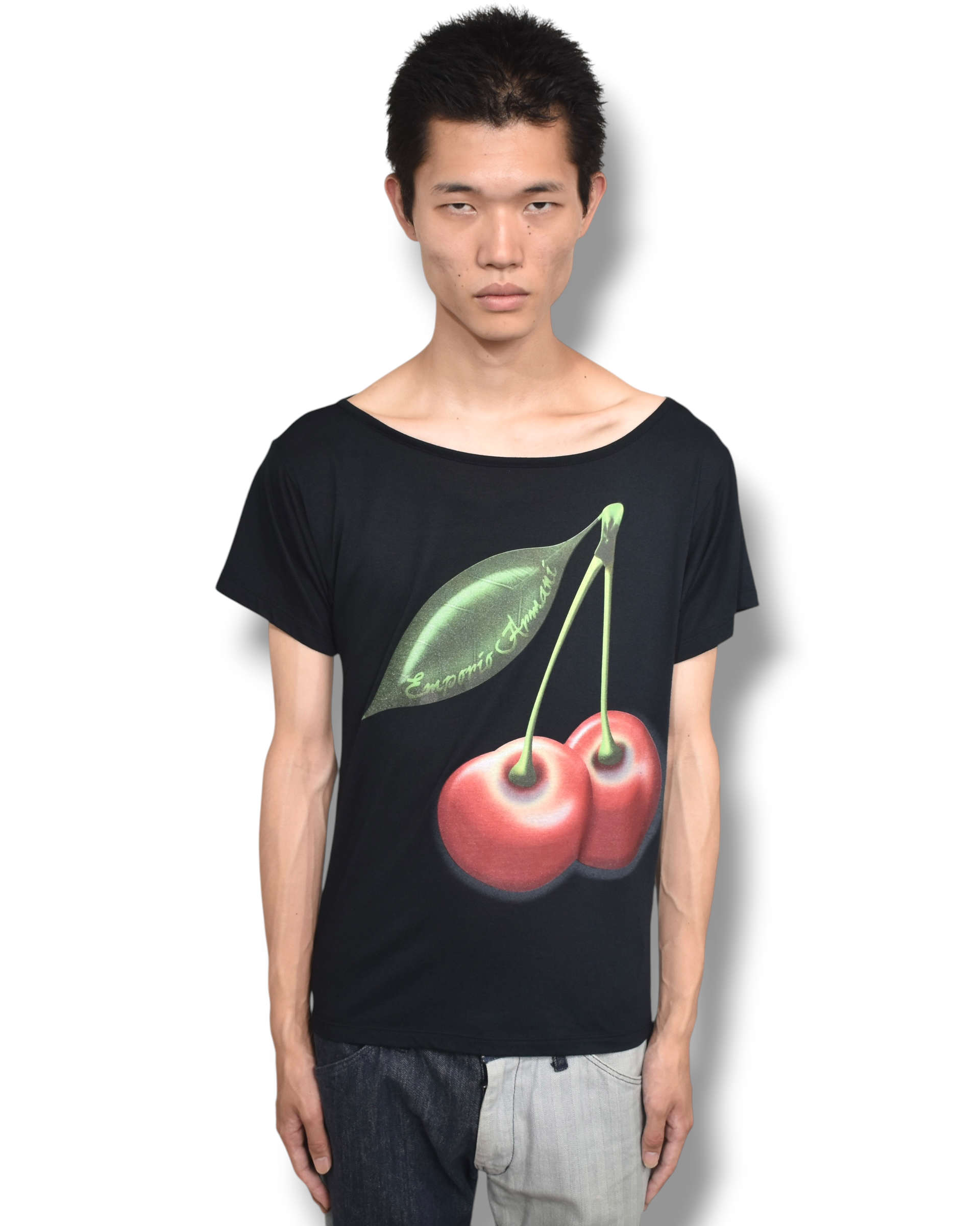 EMPORIO ARMANI cherry T-shirt