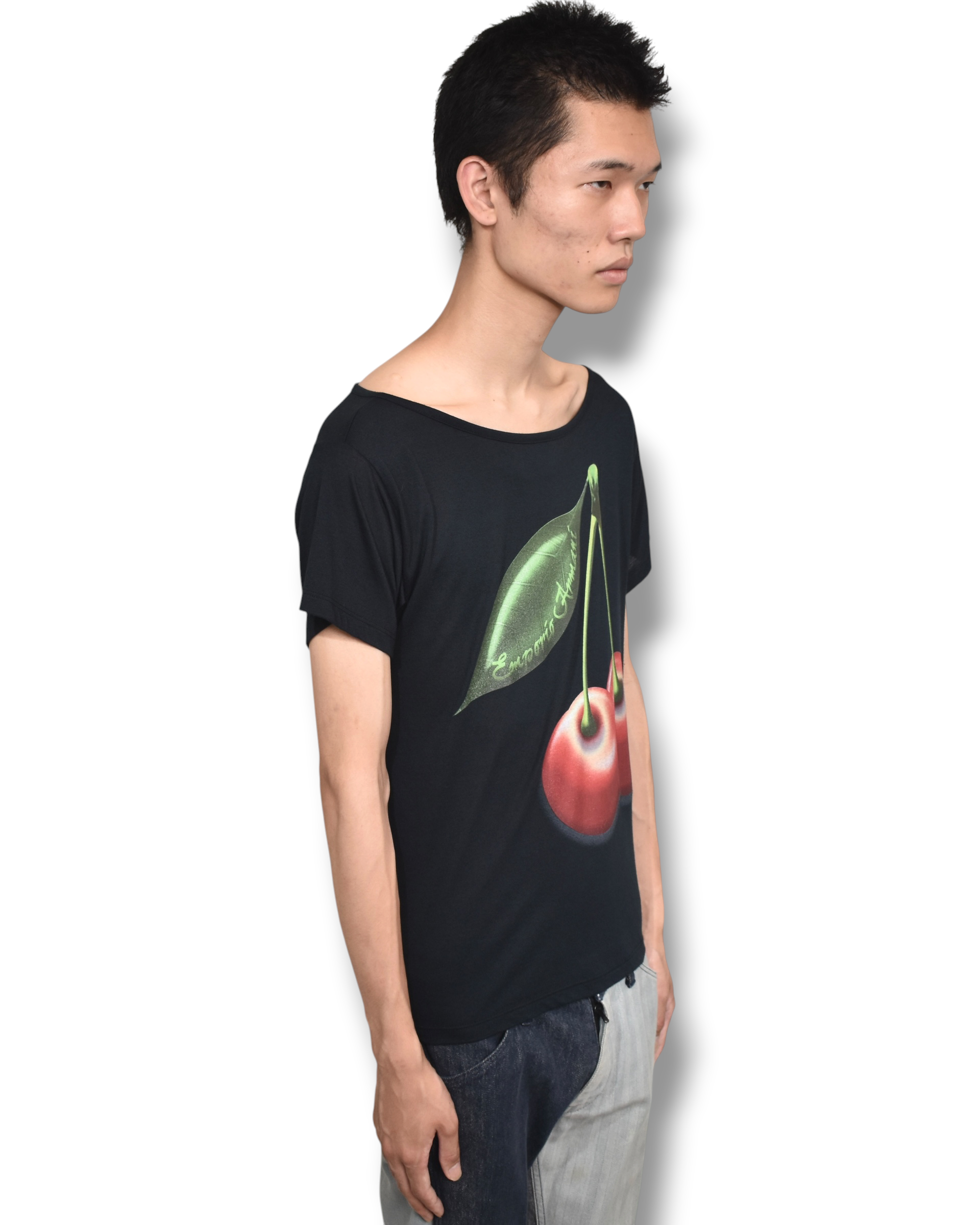 EMPORIO ARMANI cherry T-shirt