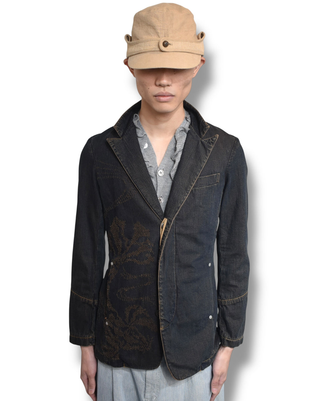 KYOJI MARUYAMA denim tailored jacket