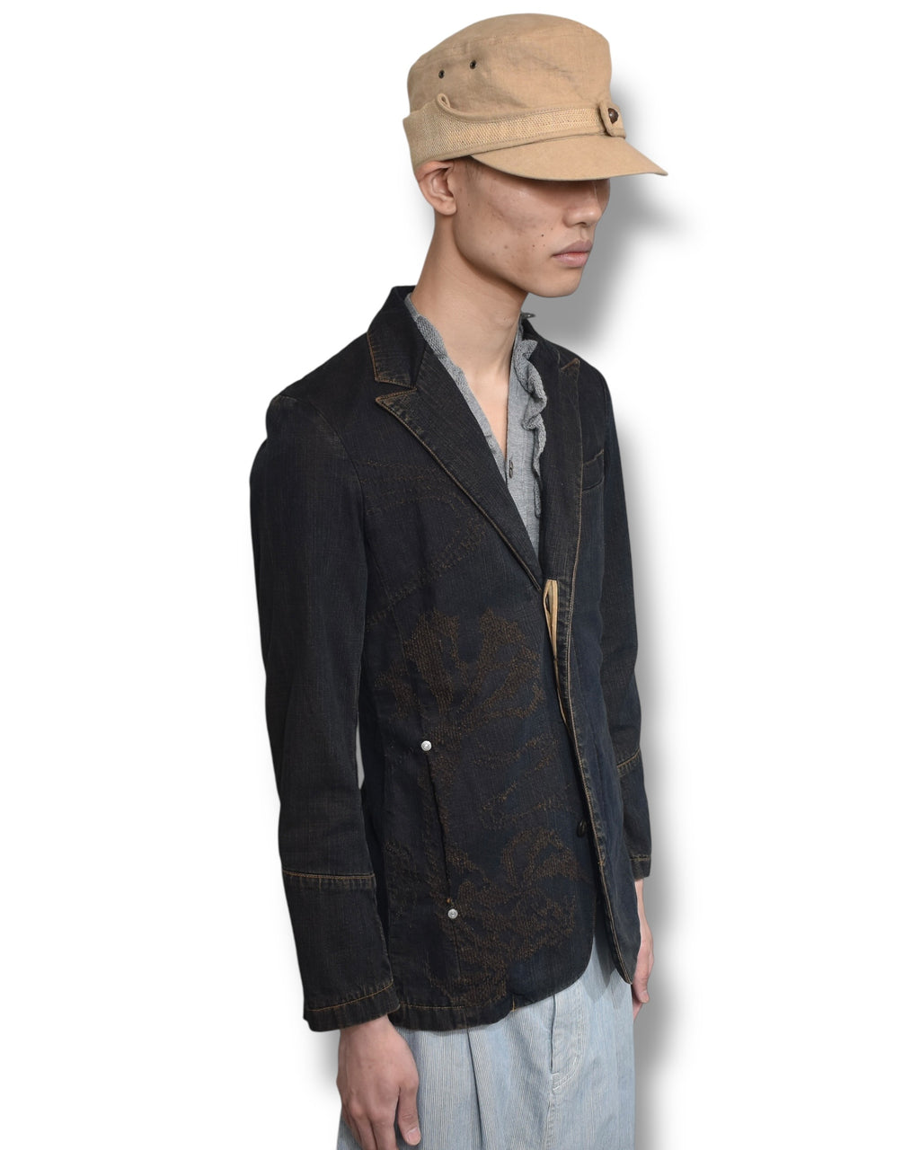 KYOJI MARUYAMA denim tailored jacket
