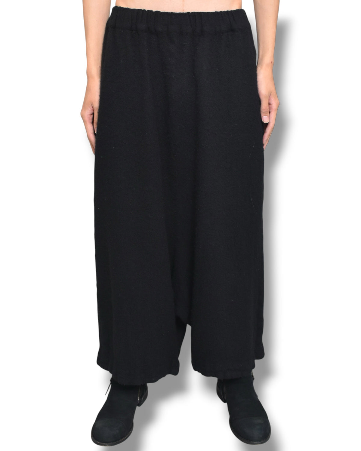 COMME DES GARCONS wool sarouel pants
