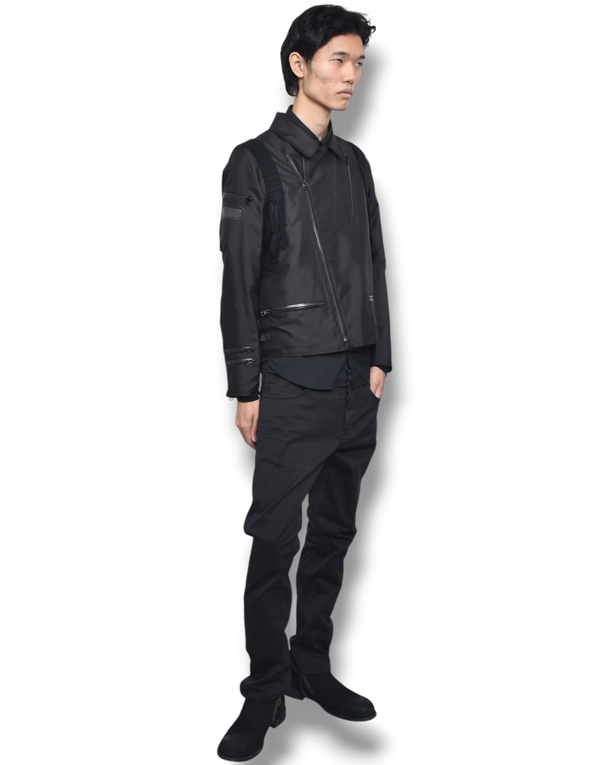 08ss UNDERCOVER silk riders jacket