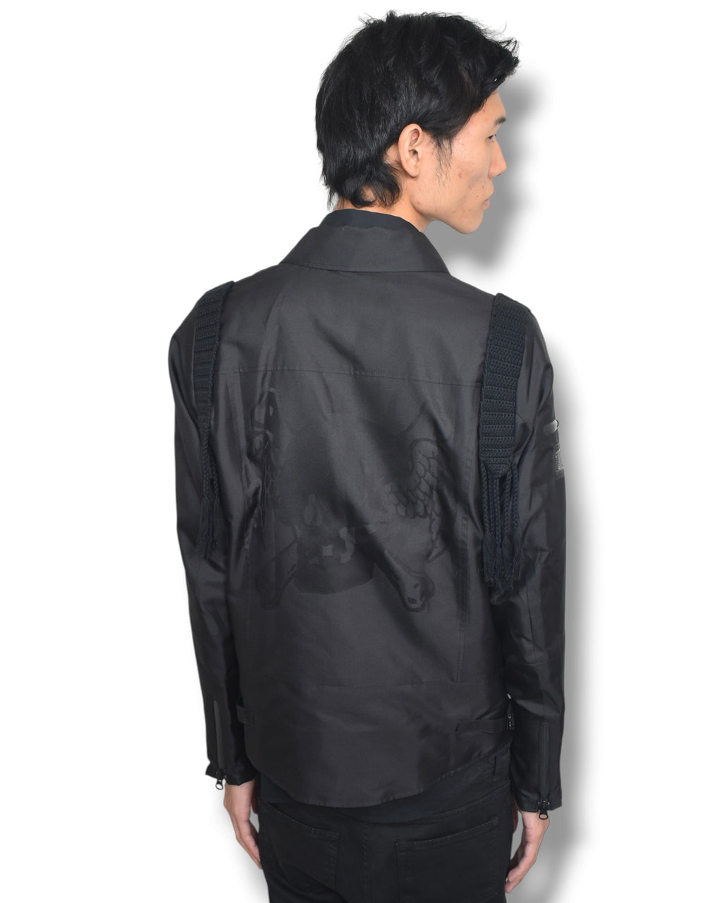 08ss UNDERCOVER silk riders jacket