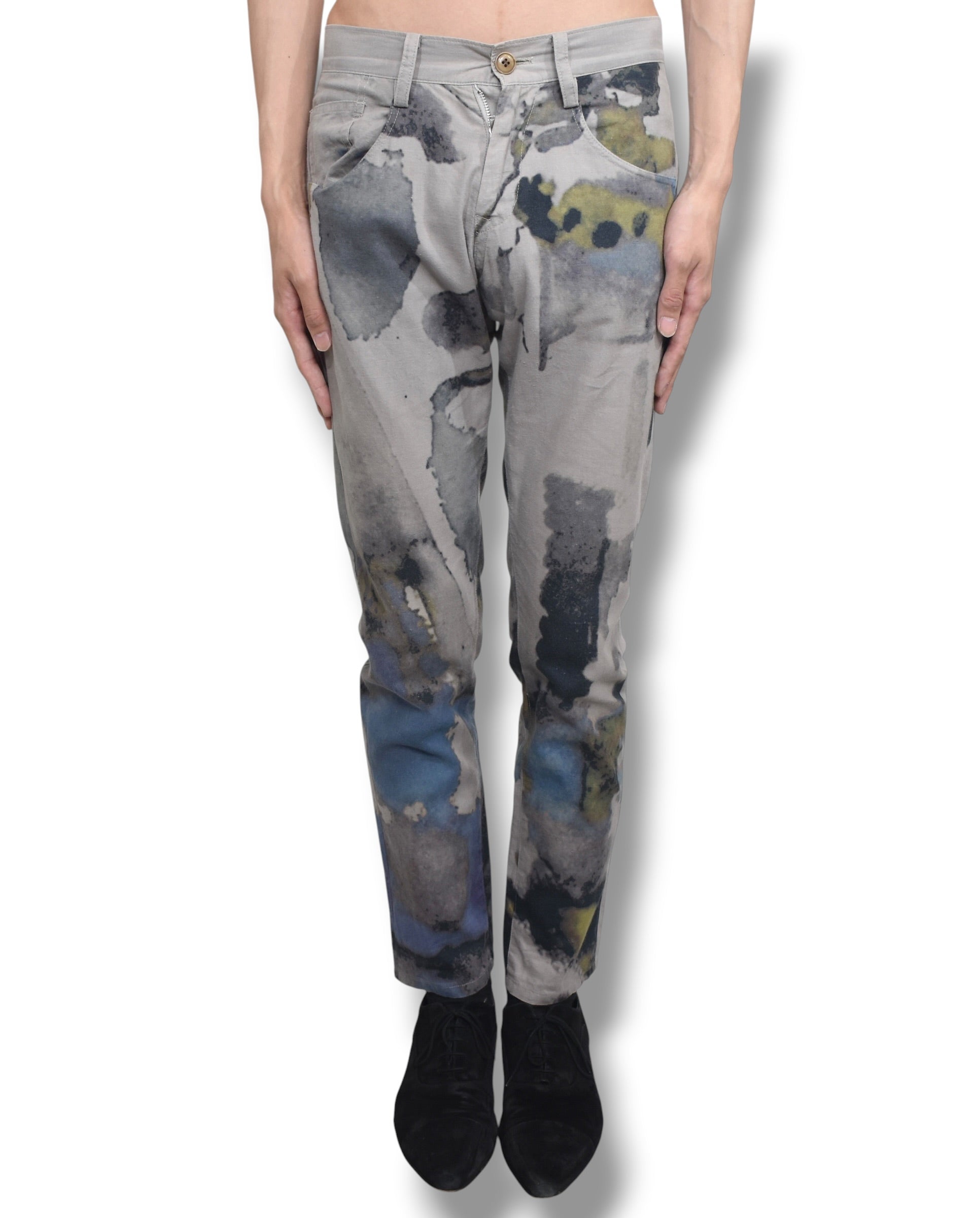 Y's painted pants