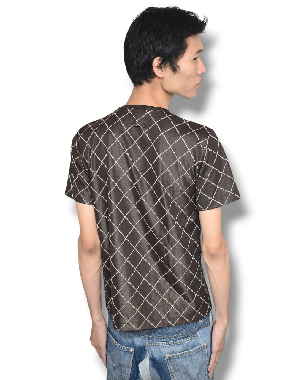 GAULTIER OBJET bias T-shirt