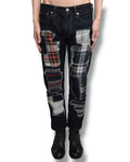 AD2014 JUNYA WATANABE "DENIM" patched denim pants