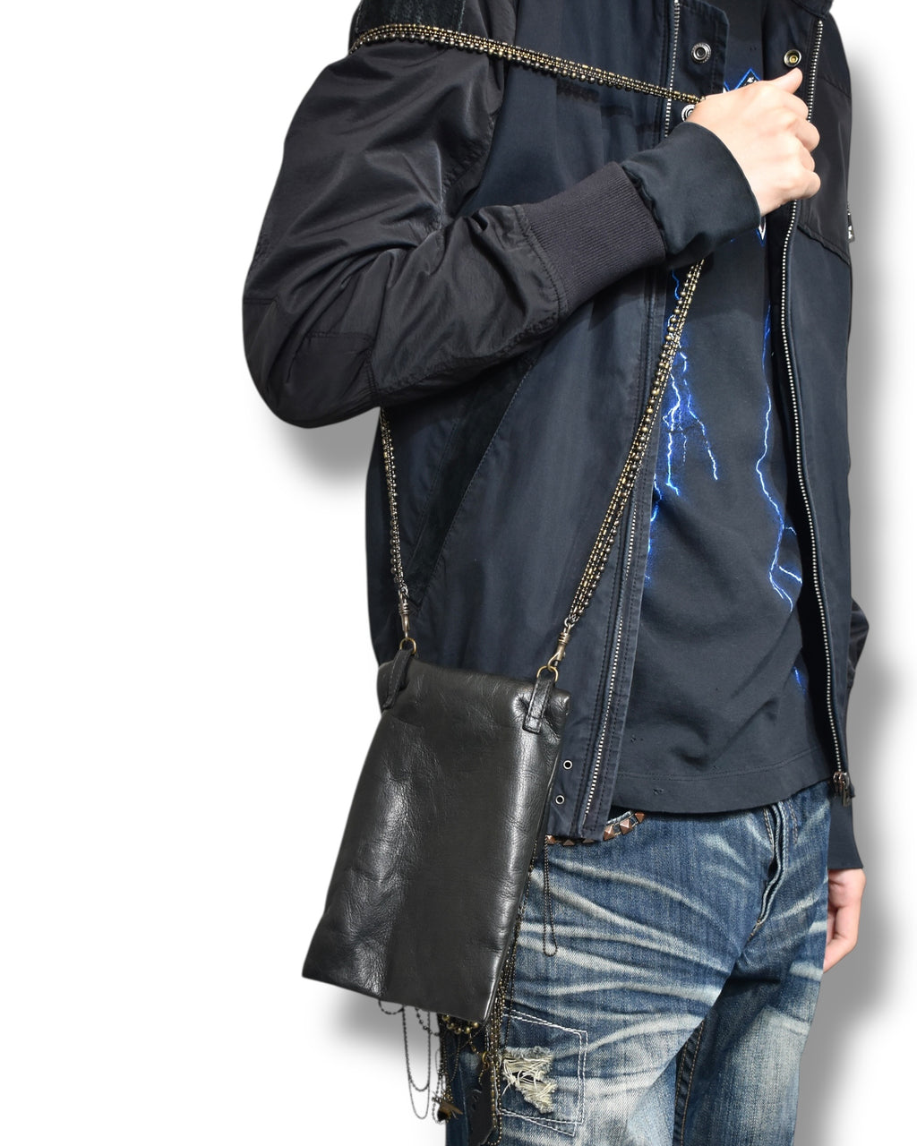SISSIROSSI leather shoulder bag