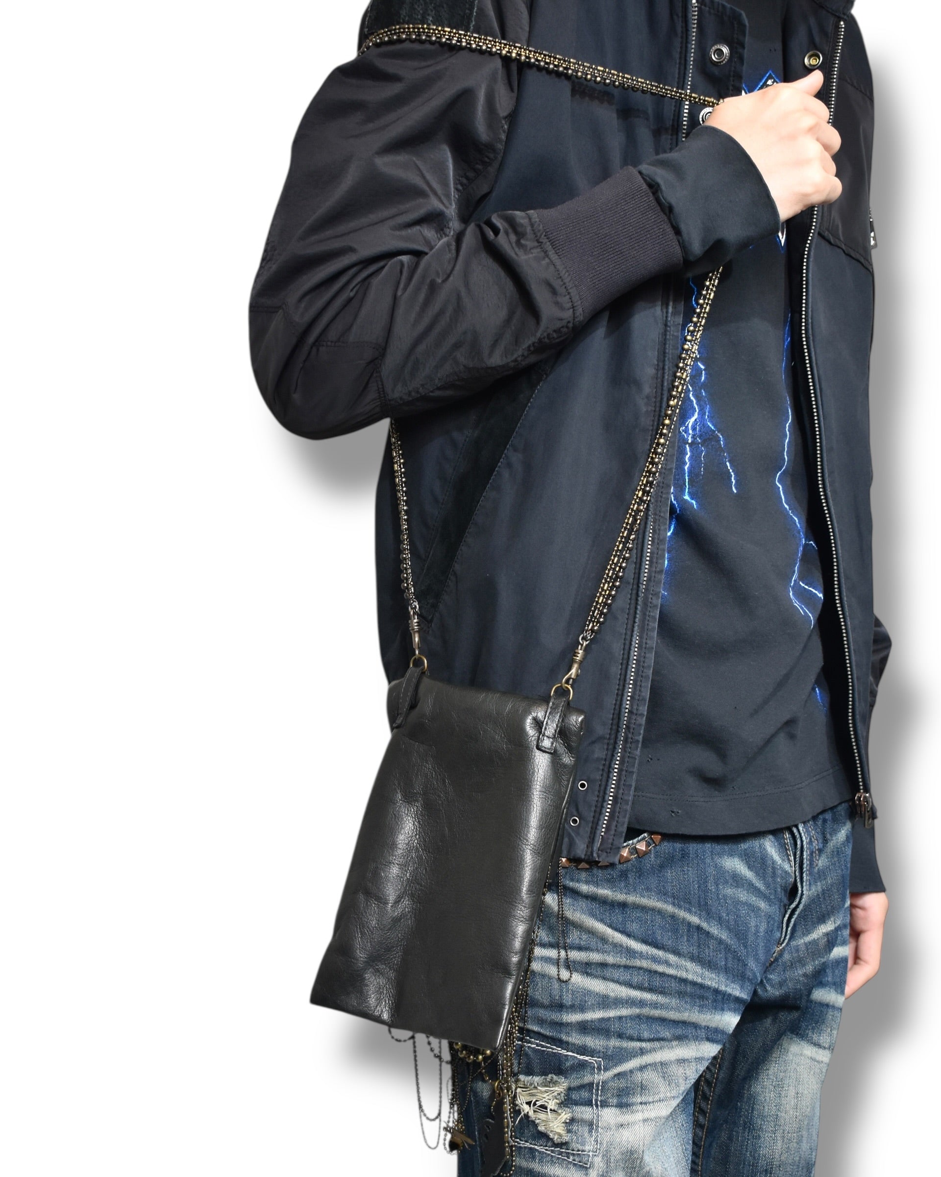 SISSIROSSI leather shoulder bag