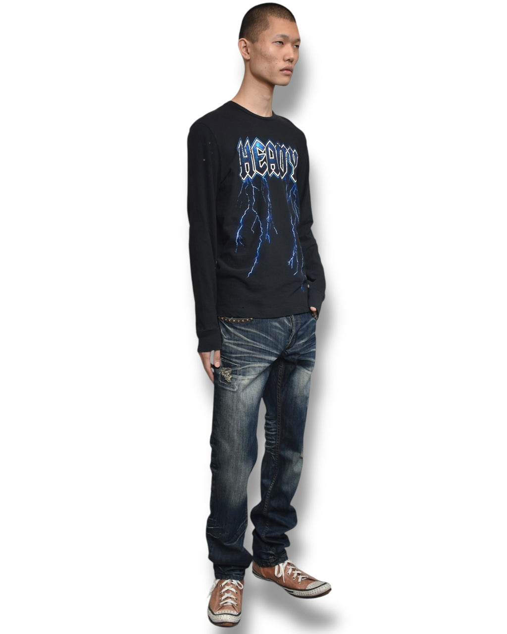 DSQUARED2 "heavy" long sleeve top