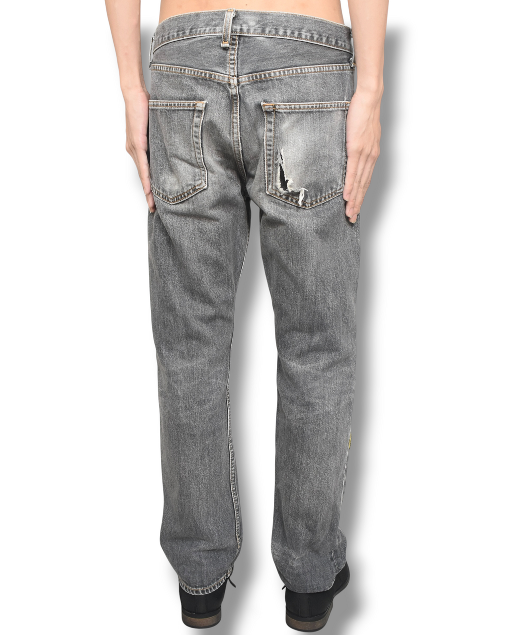 03ss JUNYA WATANABE patched denim pants