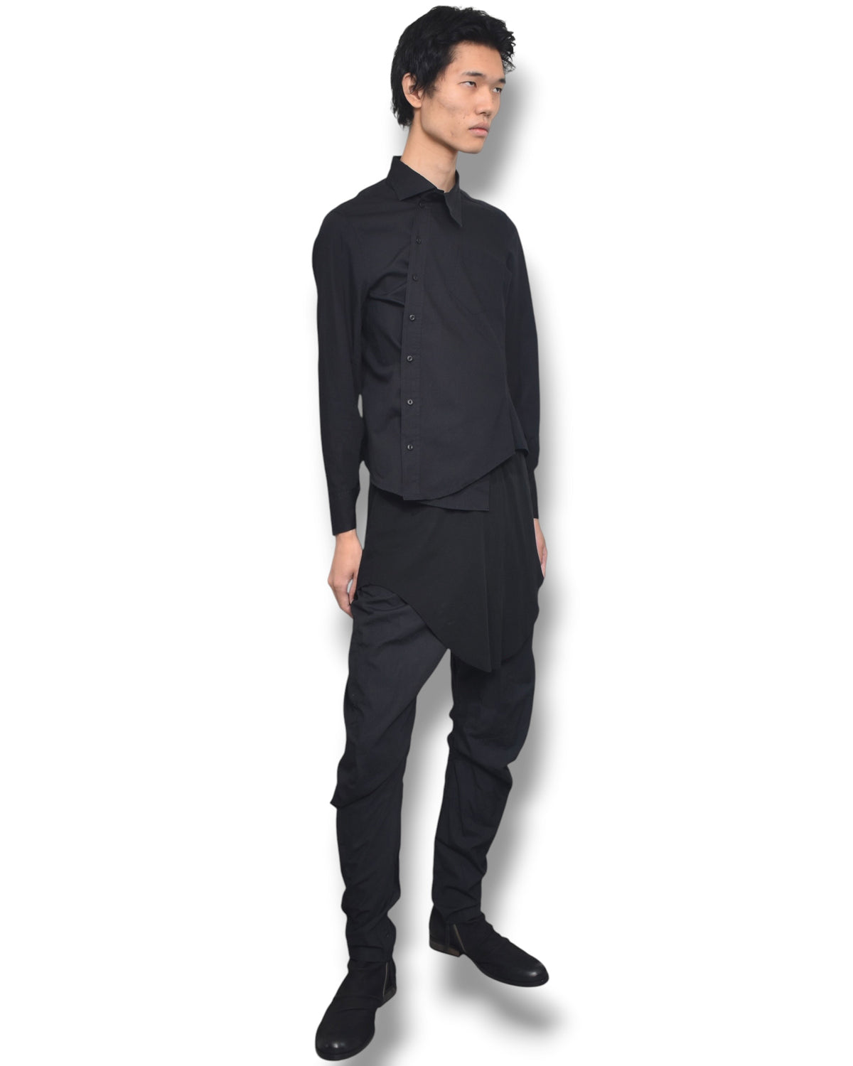 JEAN PAUL GAULTIER asymmetry shirt
