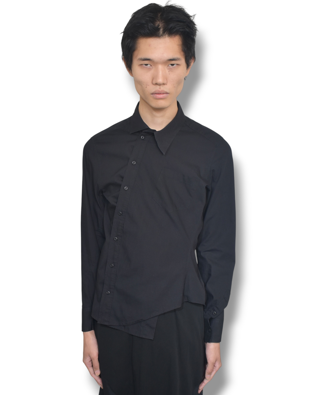 JEAN PAUL GAULTIER asymmetry shirt
