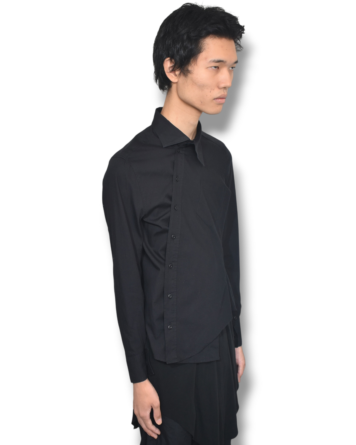 JEAN PAUL GAULTIER asymmetry shirt
