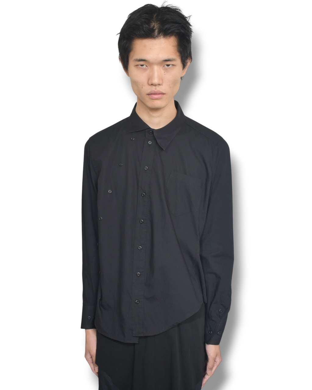 JEAN PAUL GAULTIER asymmetry shirt